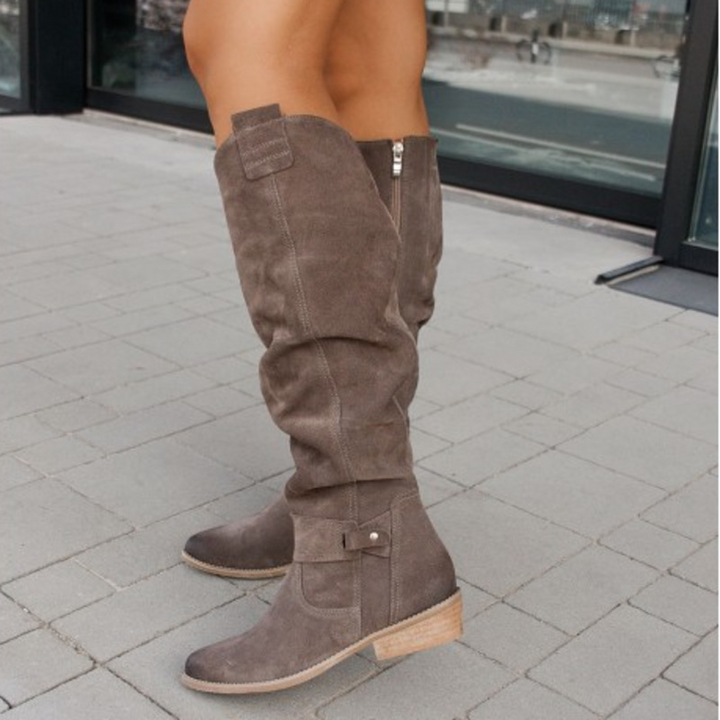 Kelly | Bottes en daim luxueuses