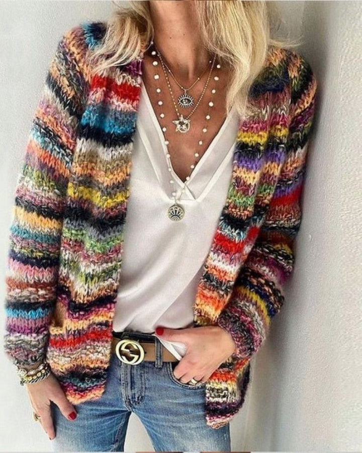 Coleen Colorful Cardigan