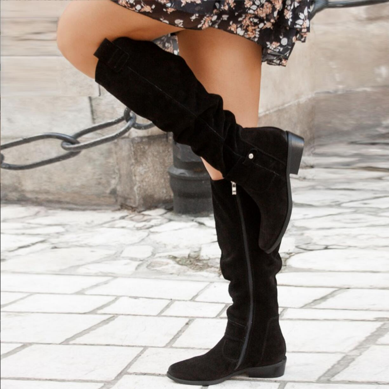 Kelly | Bottes en daim luxueuses