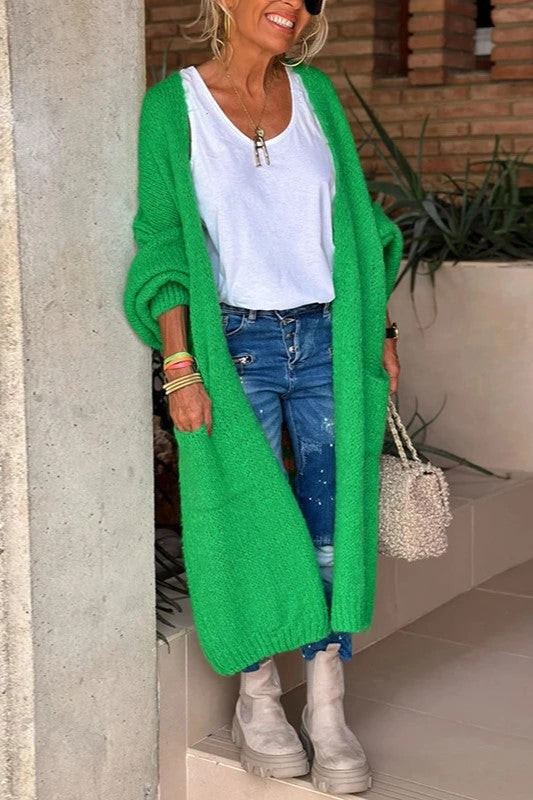 Gia Colorful Long Cardigan