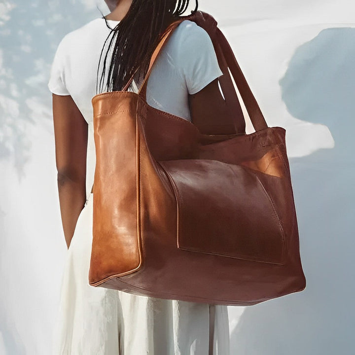 Aurora | Sac à Bandoulière en Cuir Vintage