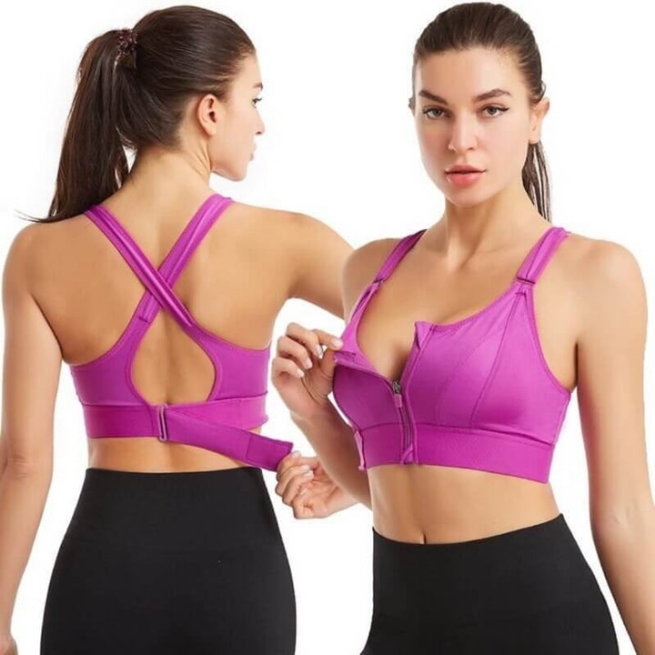 Wendy - Soutien-gorge de sport de haute qualité 1+1 GRATUIT