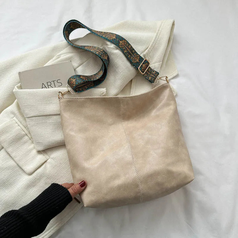 Chelsey - Sac en Cuir Vintage à Bandoulière