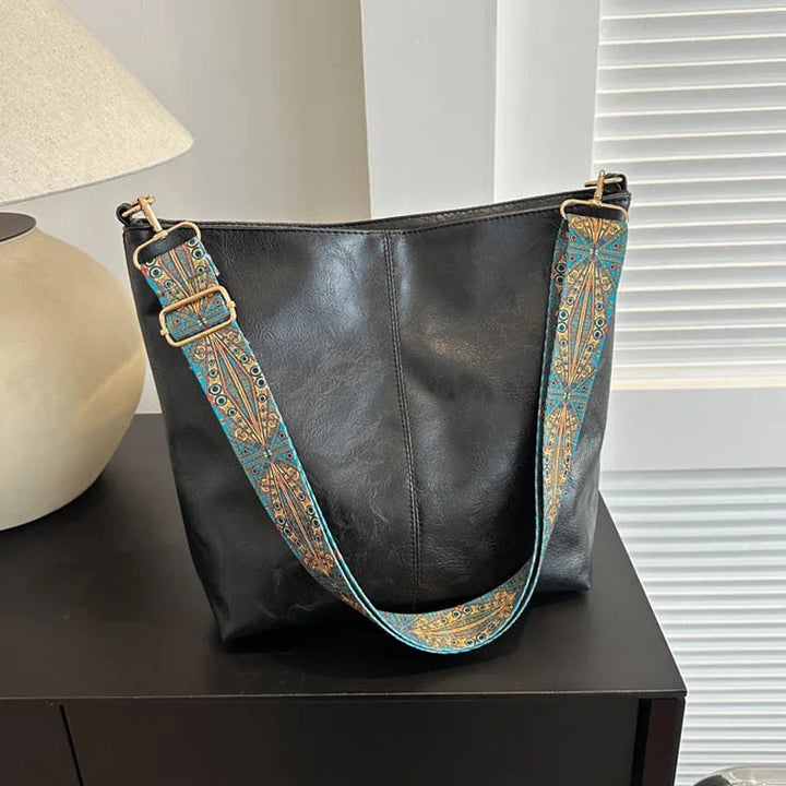 Chelsey - Sac en Cuir Vintage à Bandoulière