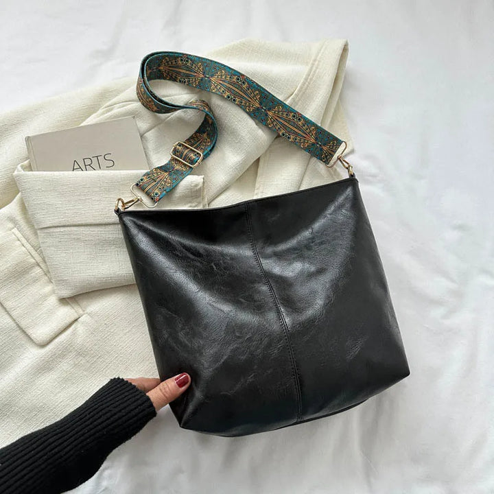 Chelsey - Sac en Cuir Vintage à Bandoulière