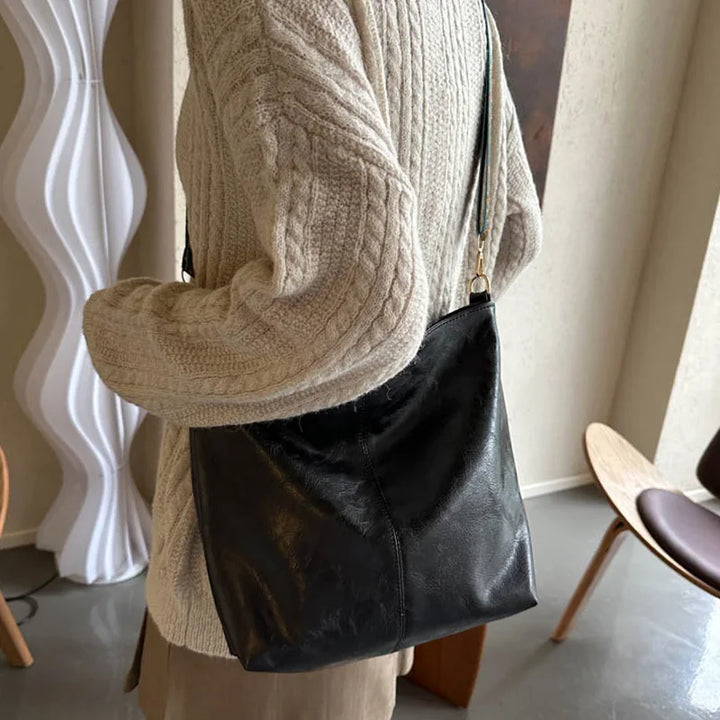 Chelsey - Sac en Cuir Vintage à Bandoulière