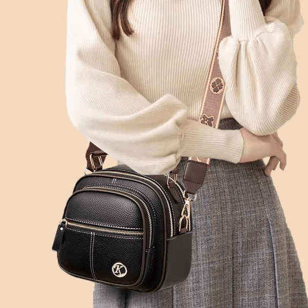 Molly | Sac en Cuir Élégant avec Bandoulière