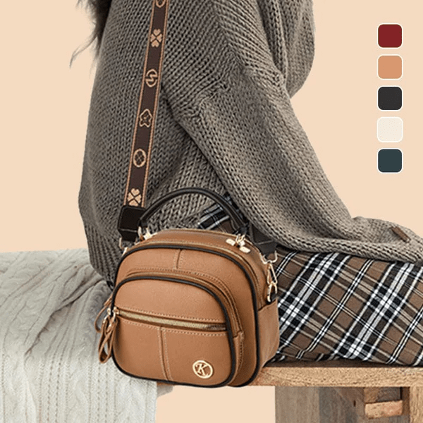 Molly | Sac en Cuir Élégant avec Bandoulière